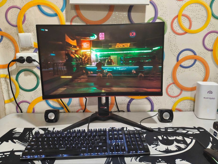 Игровой ПК + Изогнутый монитор 144Hz