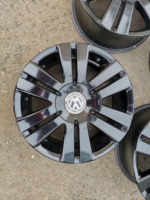Set 4 jante aliaj pe 16 țoli originale de vw 5x112 preț 900lei