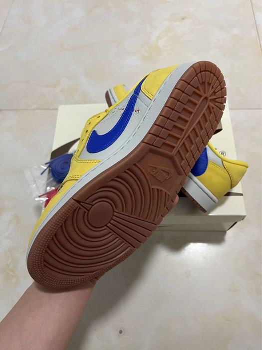 Air Jordan 1 Retro Low OG SP Travis Scott Canary