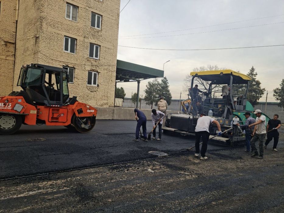 Asfalt Асфалть Асфальтирование в Ташкенте. По городу и областям