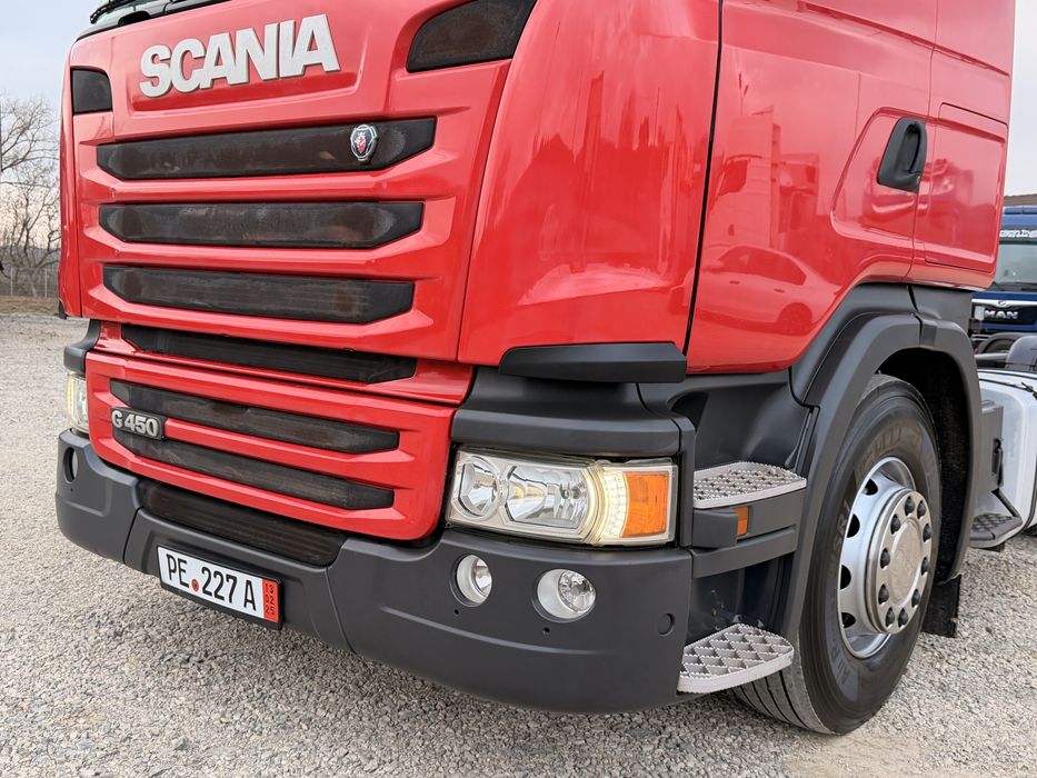Scania G450 01.2015 / 651.000km *Opticruise automat* HYVA KIT *german