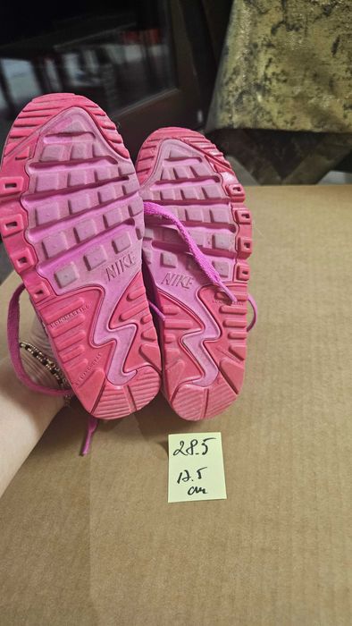 Adidași Nike Air Max fetițe, roz, mărimea 28.5 , 17,5 cm