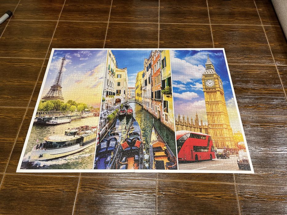 Puzzle 4000 piese Orase celebre