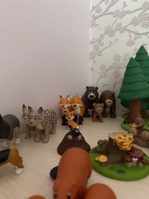 продам коллекцию игрушек «лесные животные»