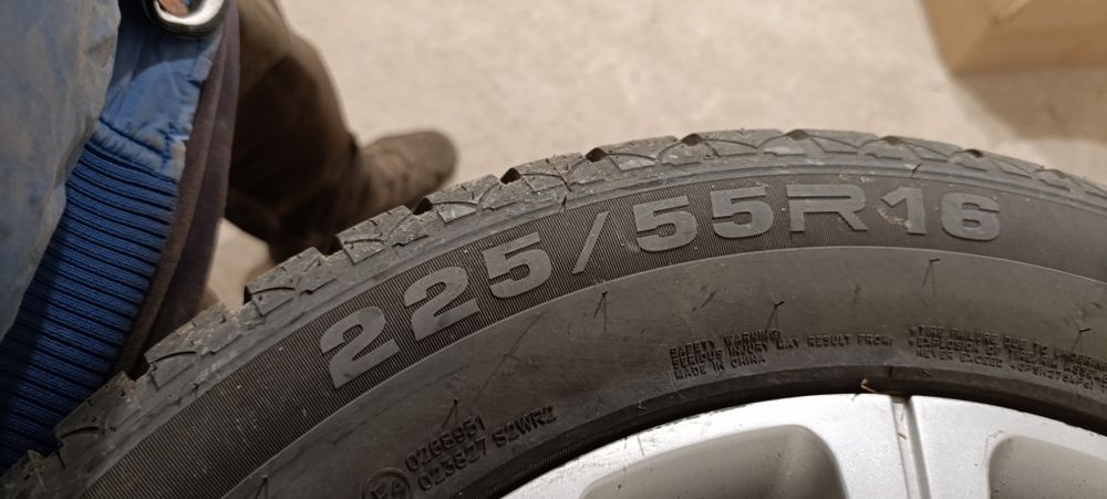 Джанти 16" momo гуми momo 225/55/16R