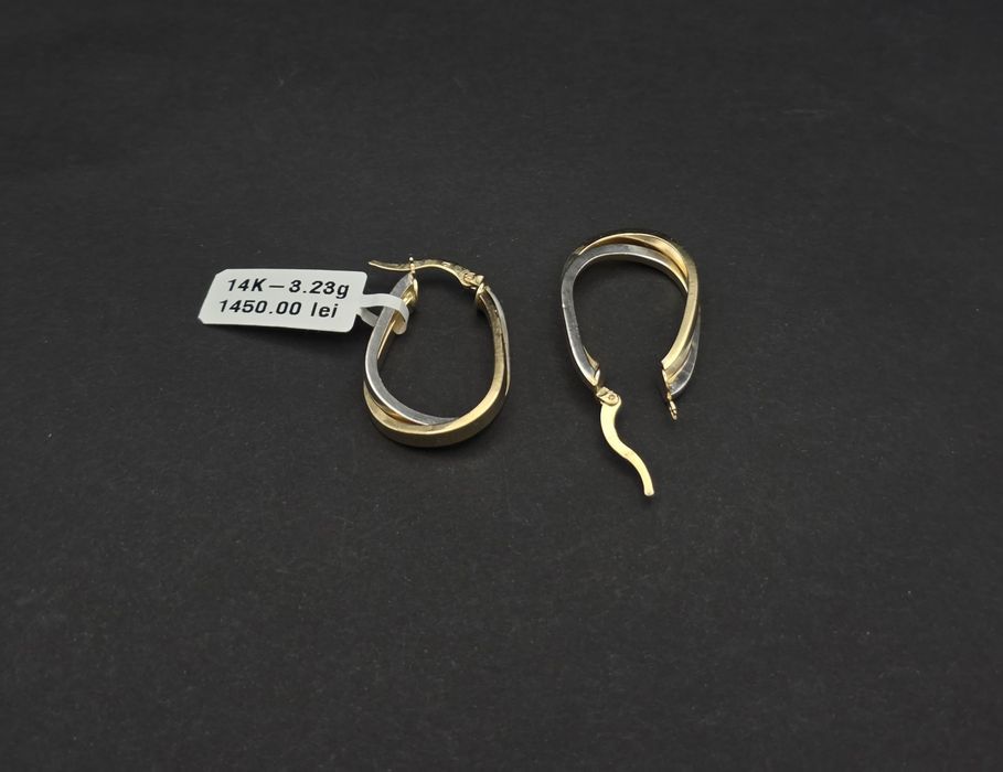 Cercei aur 14k 3.23gr