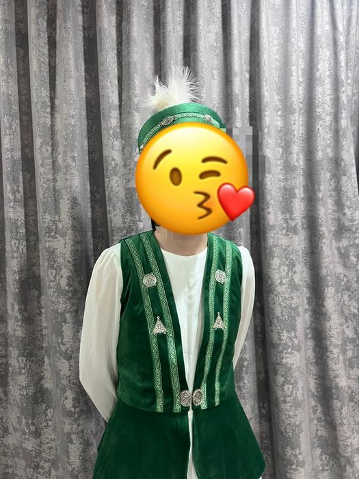 Жилетка + тақия 12-14 жасқа