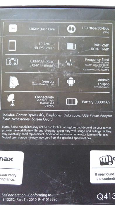 Продам Samsung j1 Продам Micromax Canvas Xpress 4G, Huawei