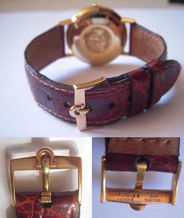 Ceas aur solid 18K OMEGA Seamaster de Ville calibrul 552