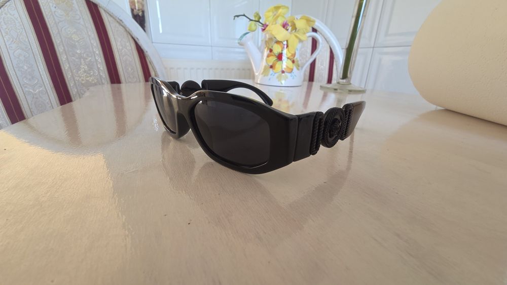 Versace full black sunglasses