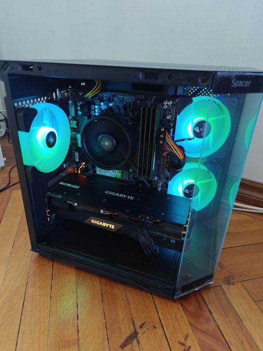 Pc gaming ryzen 5500 16 gb ram rx 5700