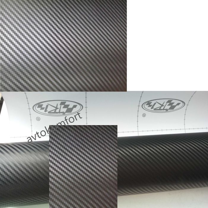 Черно Карбоново Фолио С Ширина 127 или 150 см