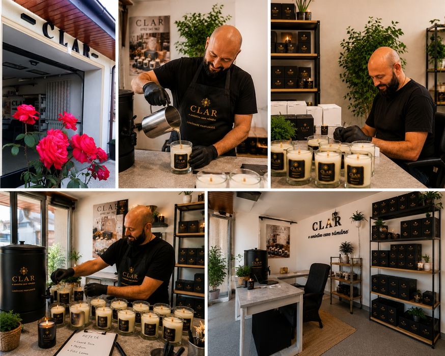 Cadoul perfect,lumanare parfumată