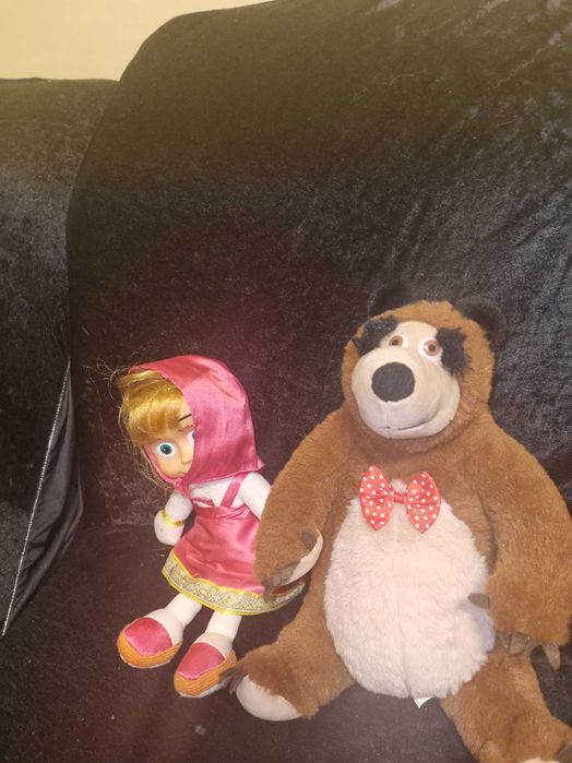 De vanzare figurine de plush cu sunete Marsha si Ursu
