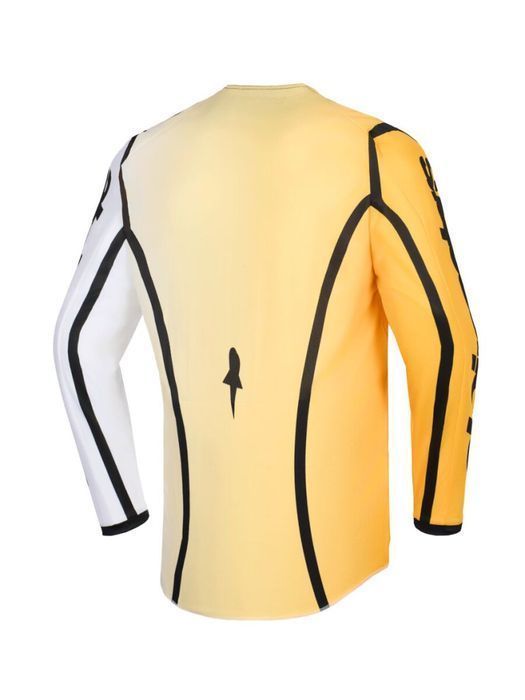 Tricou Cross Alpinestars Fluid Apex galben/negru