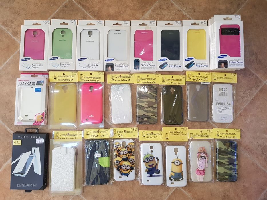 5 buc Huse samsung s4 originala Samsung I9505 Galaxy S4 S-View