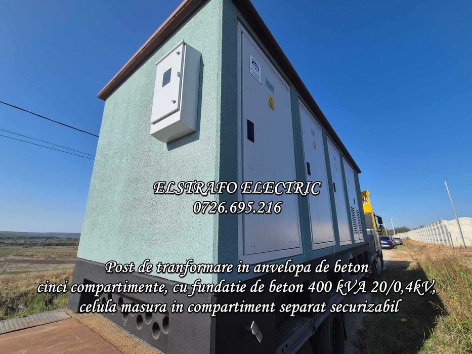 PTAB – Post transformare complet + echipamente electrice la cerere