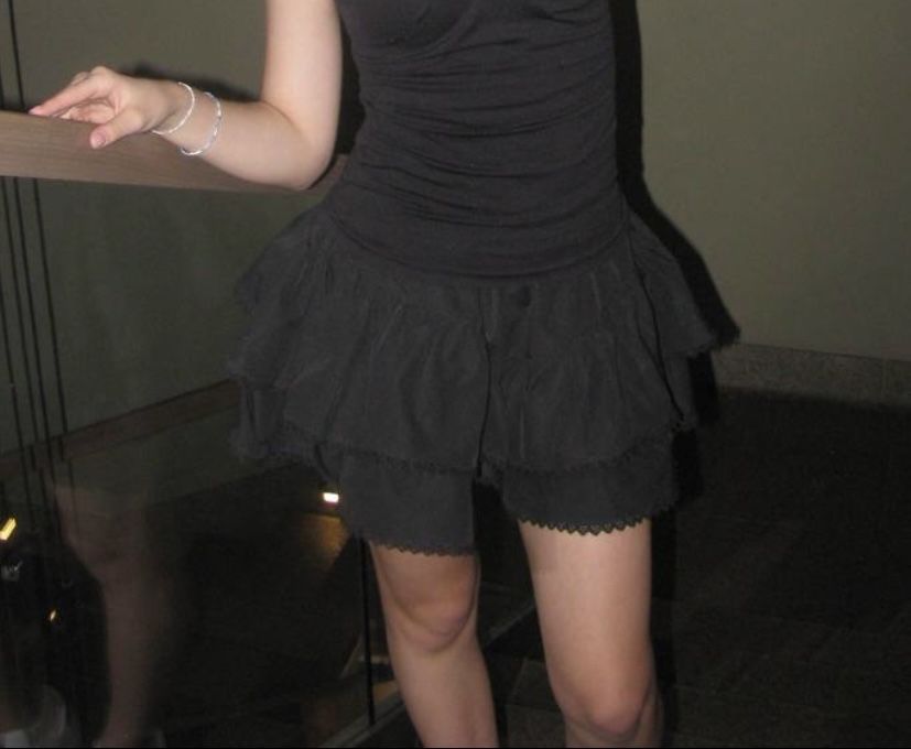 Черная юбка lime, размер s