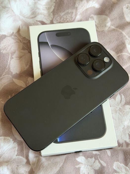 iPhone 16 pro 128 GB black