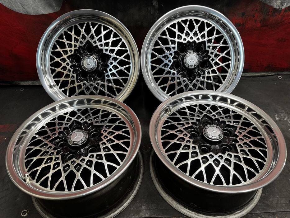 Ретро магнезиеви джанти за Мерцедес (Mercedes), 15 цола, 5x112