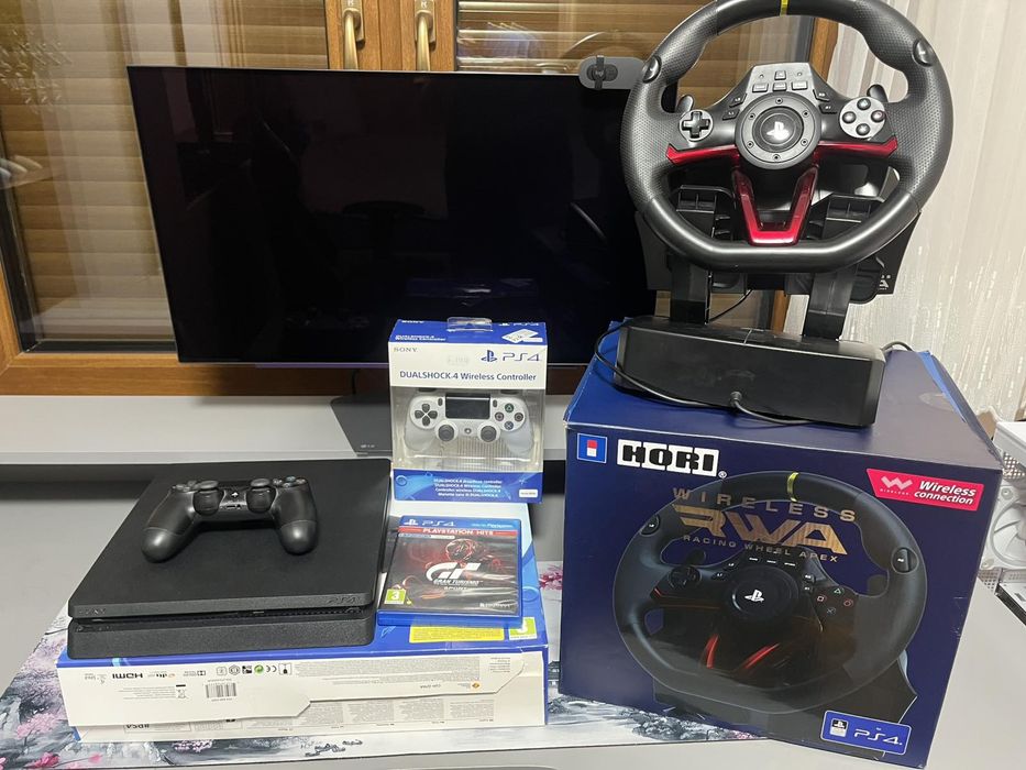 PS4+волан+2контролера+игра