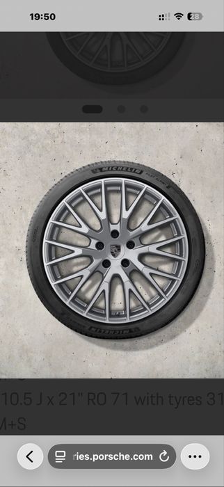 Джанти за Porsche Panamera G3,G2