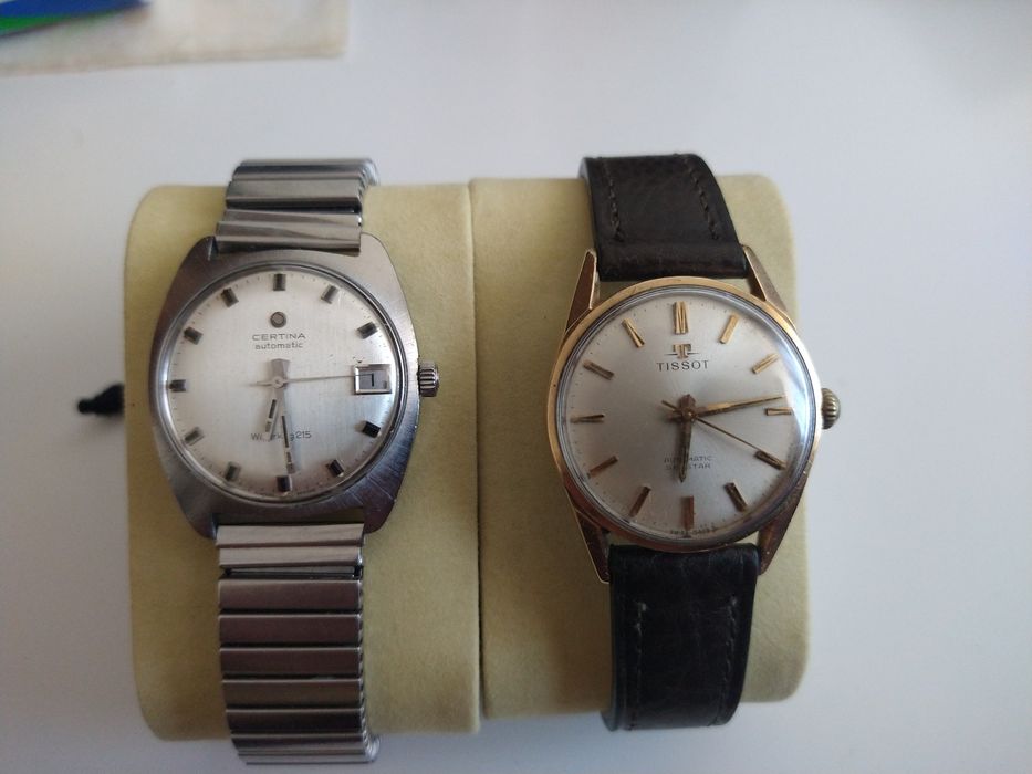 Ceasuri -mecanic Prim 200 de lei,Timex electric 300 de lei, Certina 1000lei, Tissot 1000