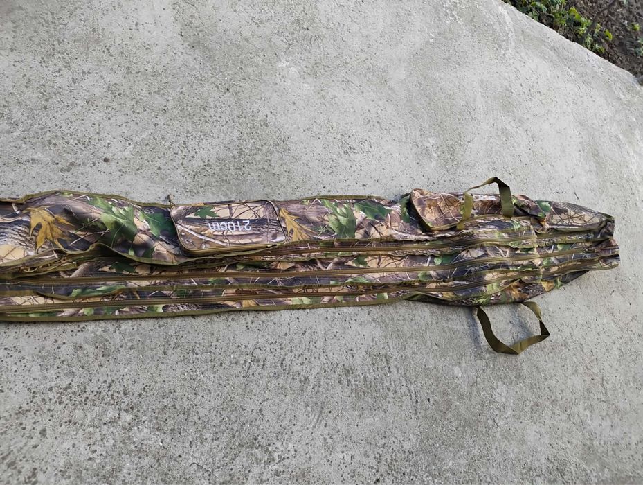 Троен калъф за въдици