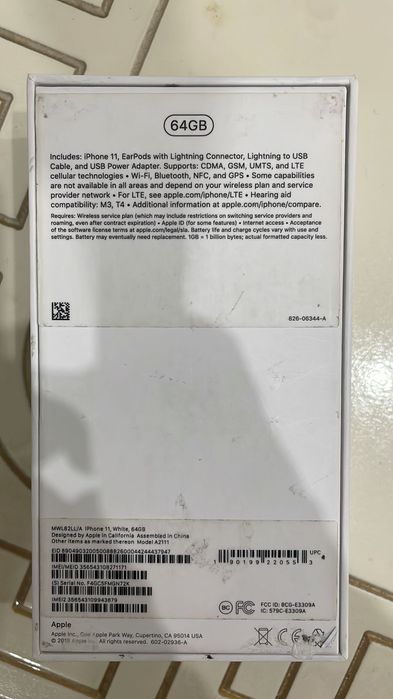 Iphone 11 64 gb.