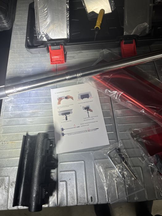 Gletiere set gletiera profesionale gleturi glet telescopic 8 kit nou