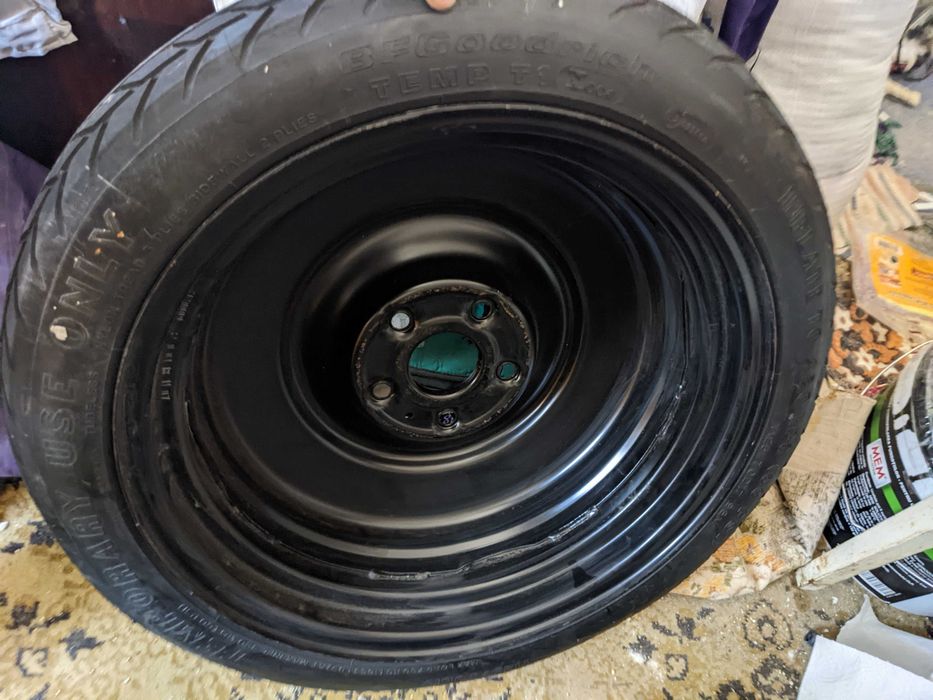 Roată de rezervă slim R15 BMW, Audi, Mercedes, Toyota, Volkswagen