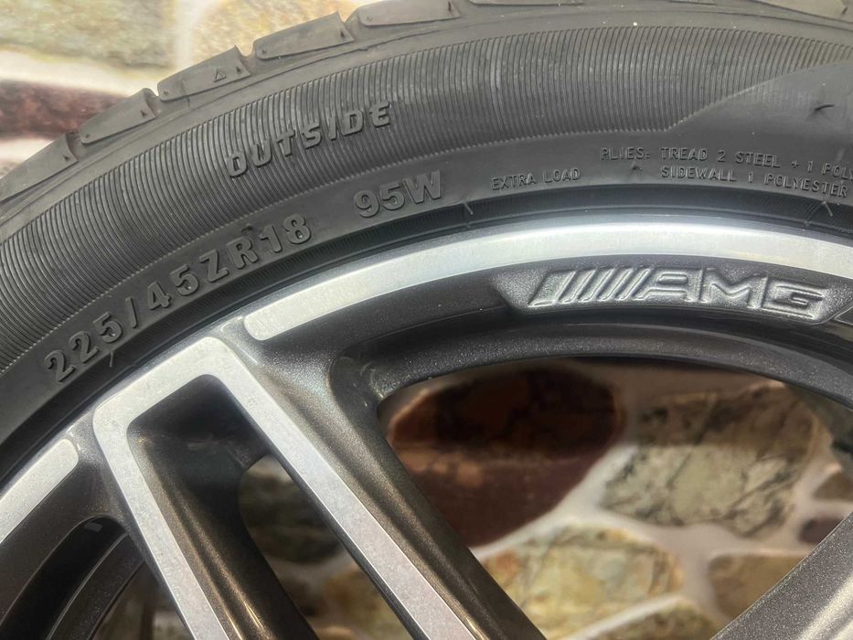 джанти и гуми 18 AMG