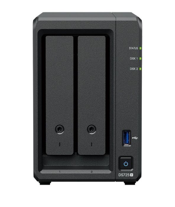 NAS Synology DS725+ 8TB Seagate IronWolf - Garantie minim 2 ani