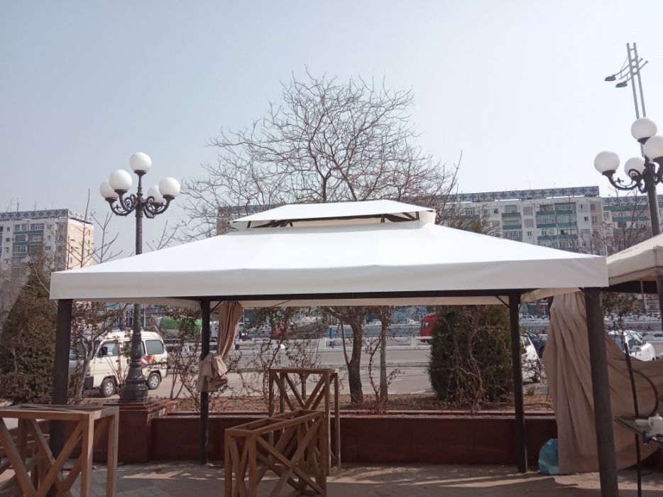 Баннер ва банер тент карайиски китаяиски навес забор сетка установка