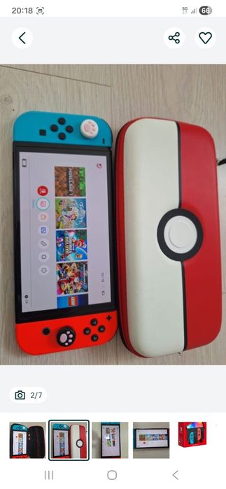 Consola Nintendo Switch Oled