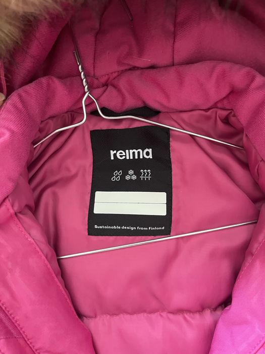 Reima комбинезон зимний + шапка