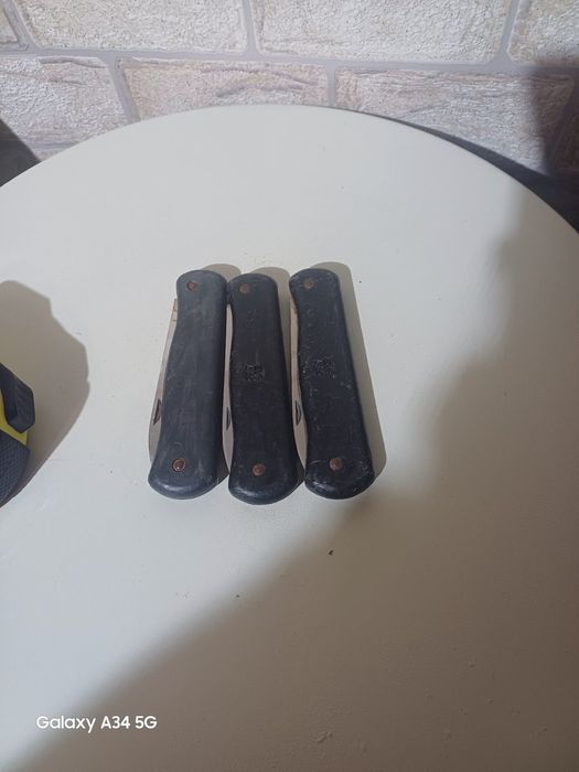 Три стари ножа от Германия сгъваеми