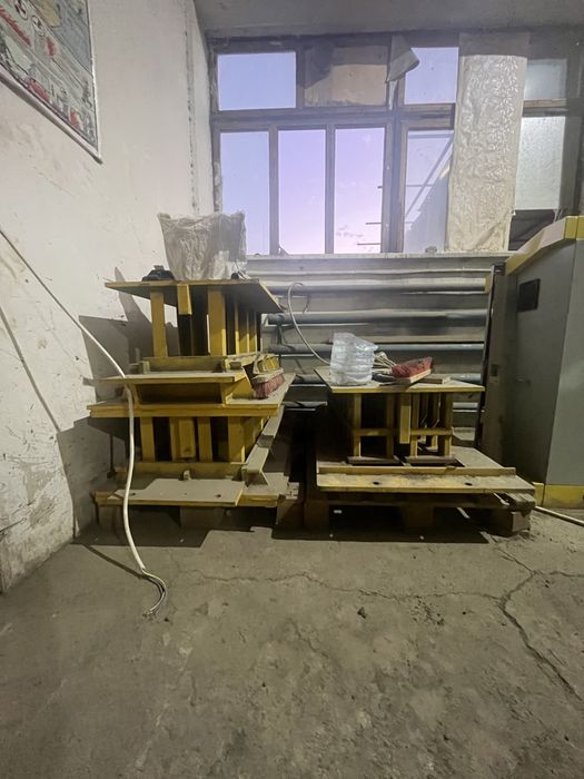 Продам оборудование по производству брусчатки.
