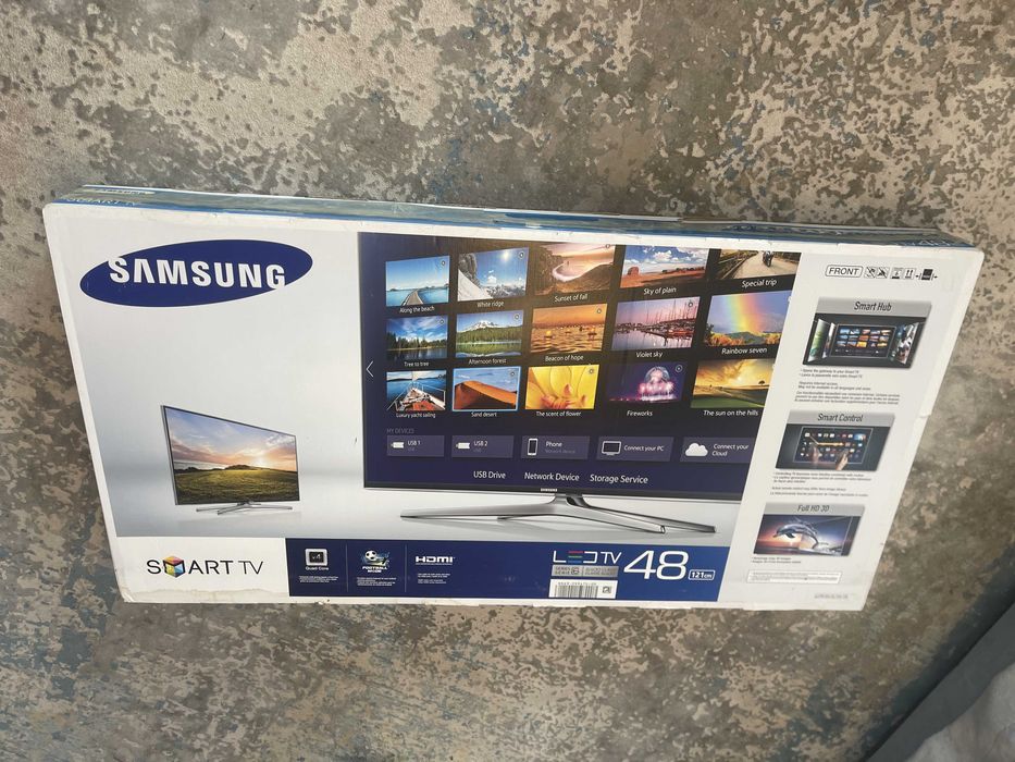 Televizor LED Samsung Smart UE48H6400AW 121cm Full HD- 4 buc. sigilate