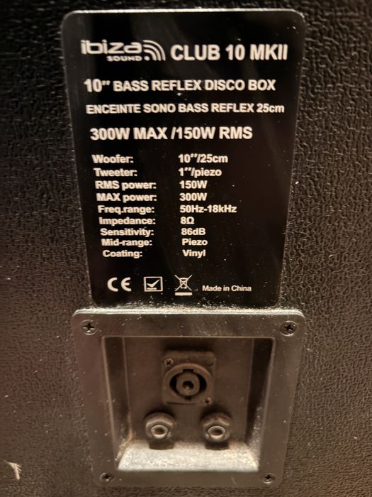 Boxe ibiza 300w