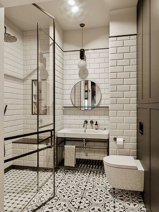 Установка душевых кабин