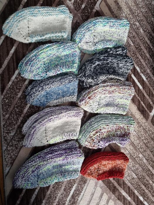 Cipici lana draguti pentru dama, lucrati manual