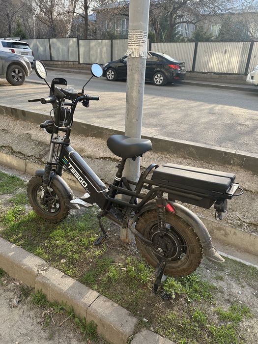 Электровелосипед с двумя аккумуляторами