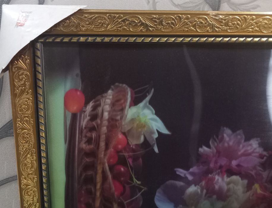 Картина новая. 60×40см. С 3Д эфектом,со специальным стеклом.Смотрите ф