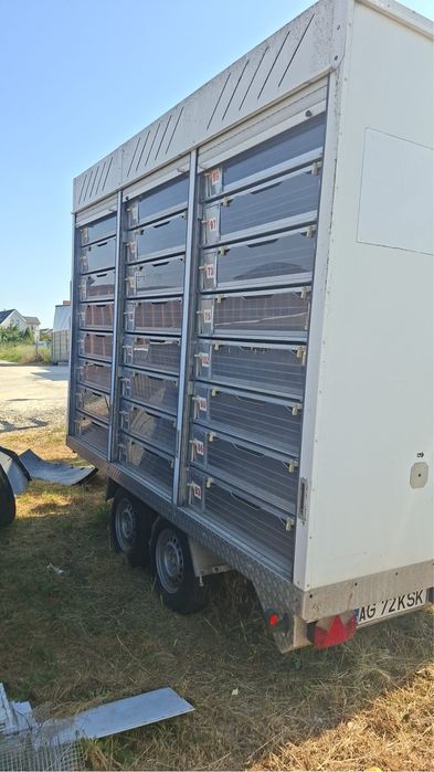 Remorca Geraldy transport porumbei