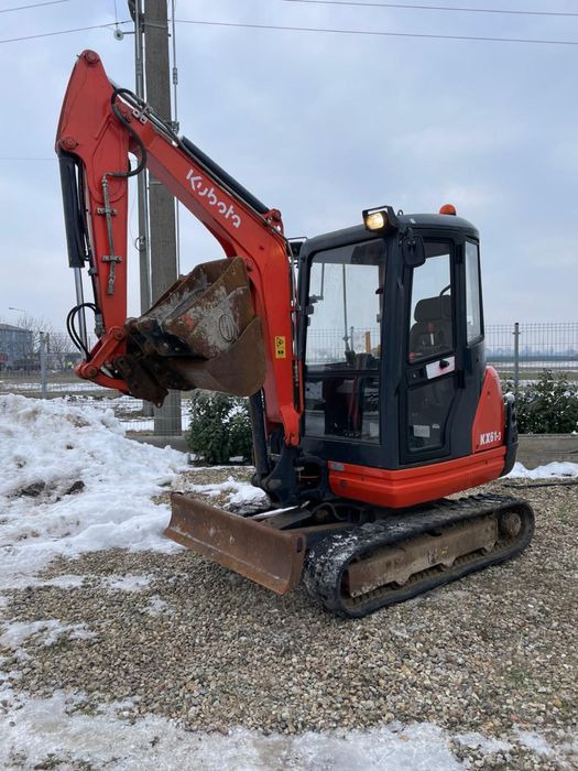 Miniexcavator kubota kx 61 -3,2017 ,2.7 t