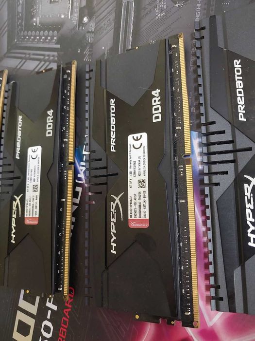 16GB 3000Mhz DDR4 - HyperX Predator, G.Skill Aegis