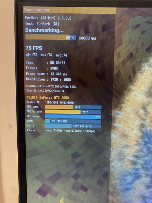 Placa video jocuri GeForce RTX 3050 8Gb