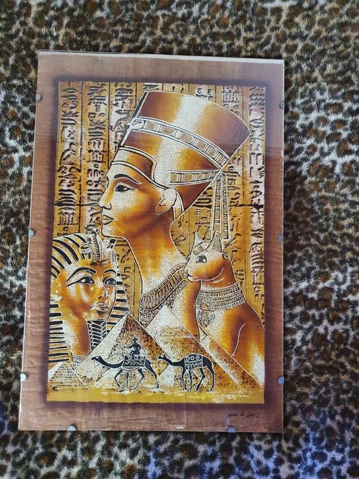 Картина папирус из Египта