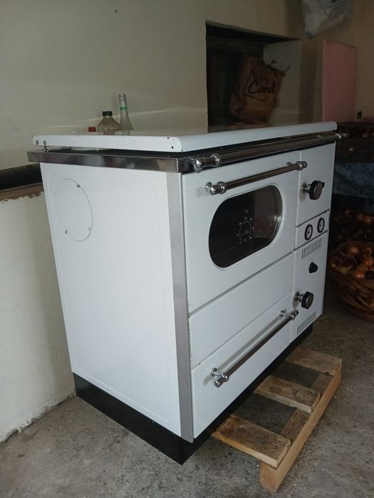 Centrală pe lemne ALFA PLAM 20 – termo-sobă cu plită și cuptor